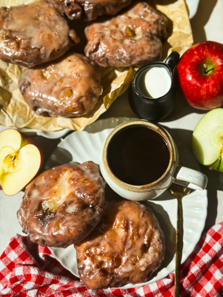 Sourdough Apple Fritter DOnuts