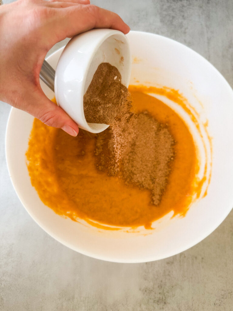 Add remaining dry ingredients