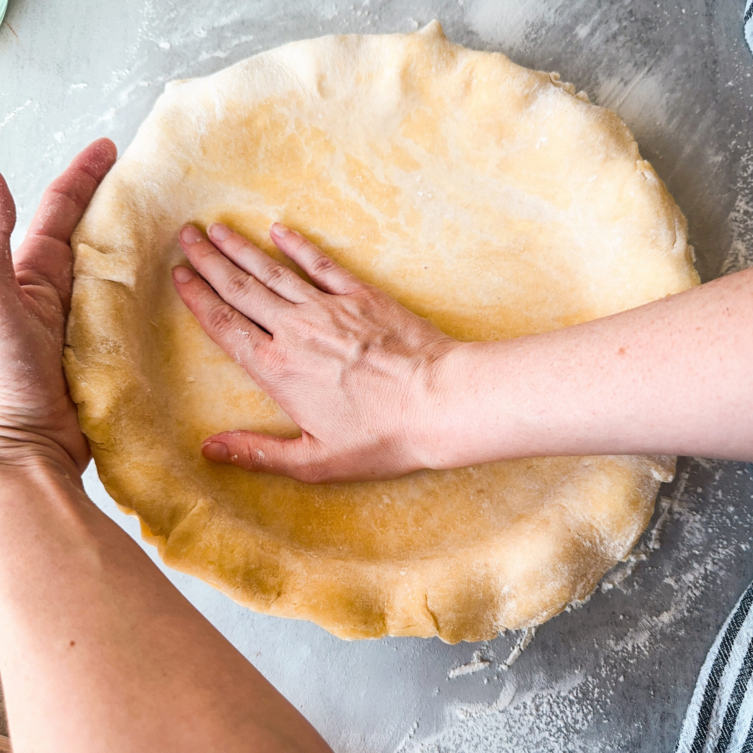Buttery Sourdough Pie Crust Recipe
