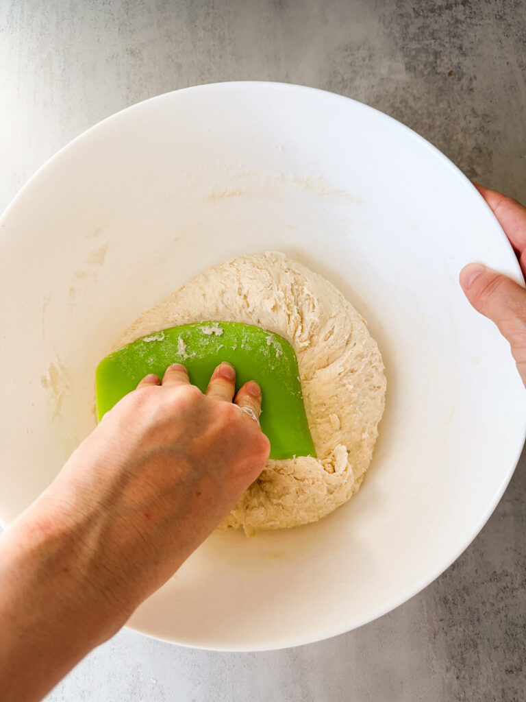 Mix dough into a ball