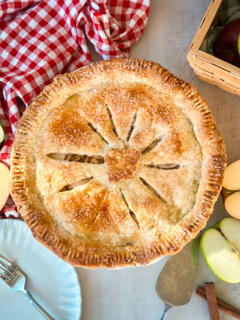Homemade Sourdough Apple Pie Recipe