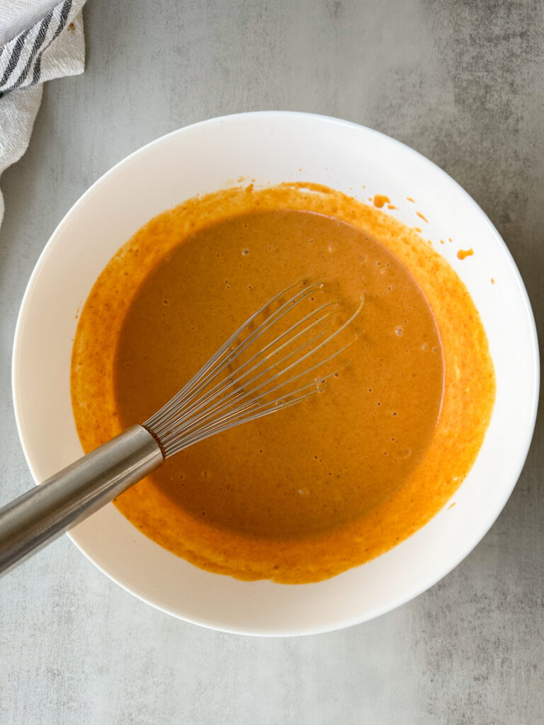 Combine the pumpkin pie filling