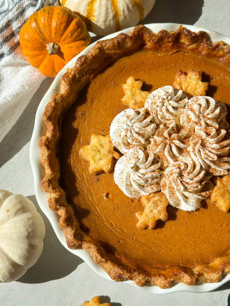 The Best Sourdough Pumpkin Pie