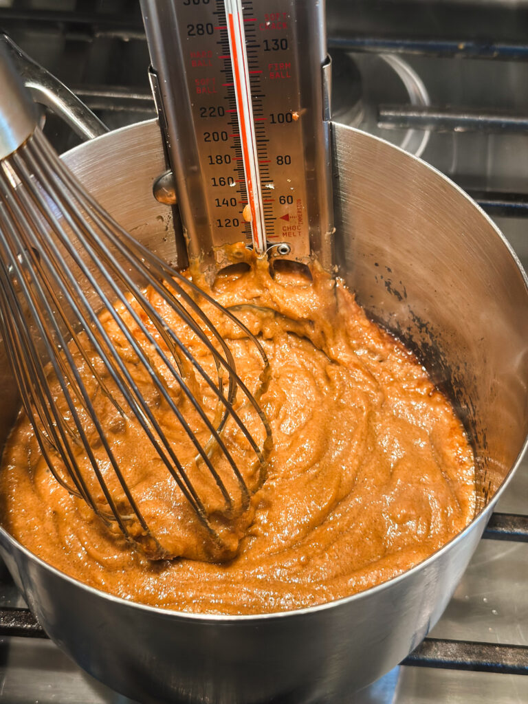 As it gets hotter it will be lighter and fluffier