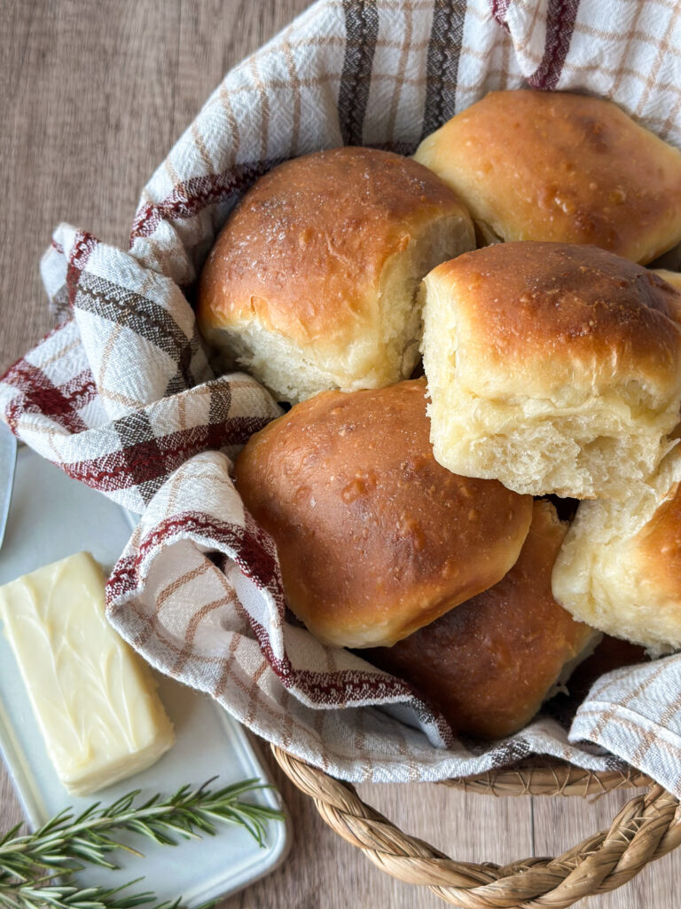 Easy Sourdough Dinner Rolls (same-day option)
