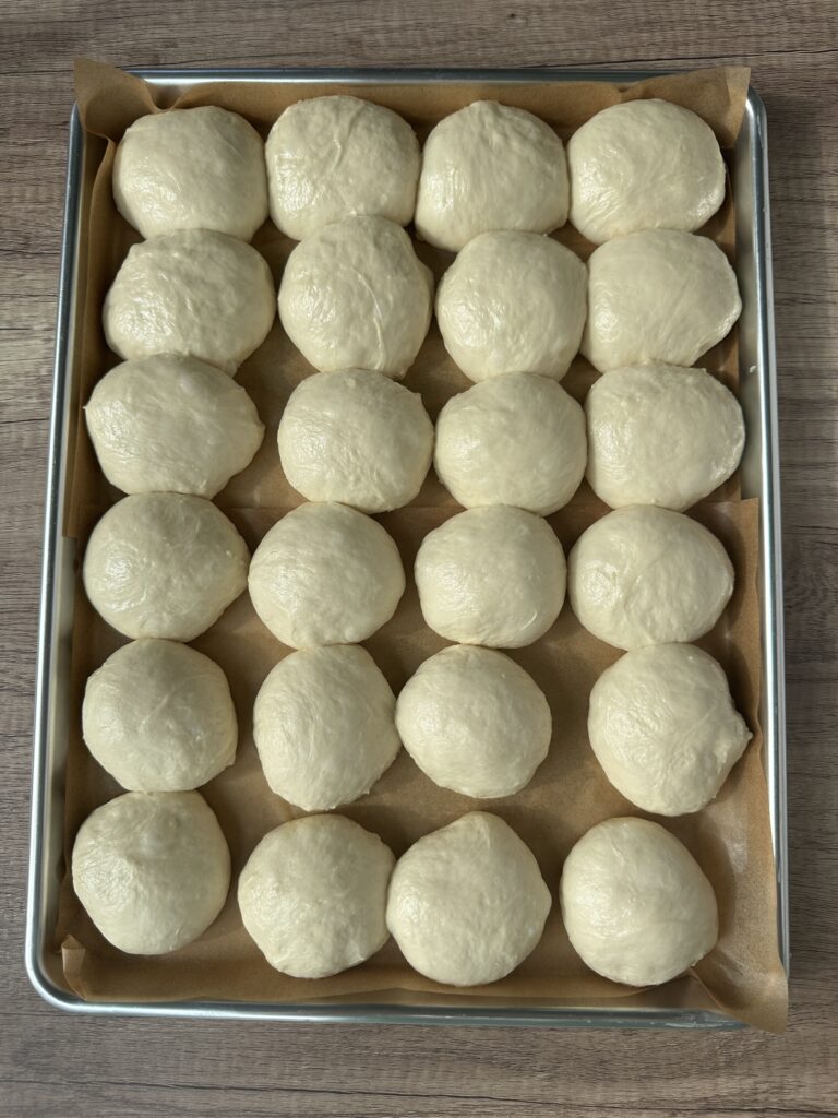 Rollls before proofing