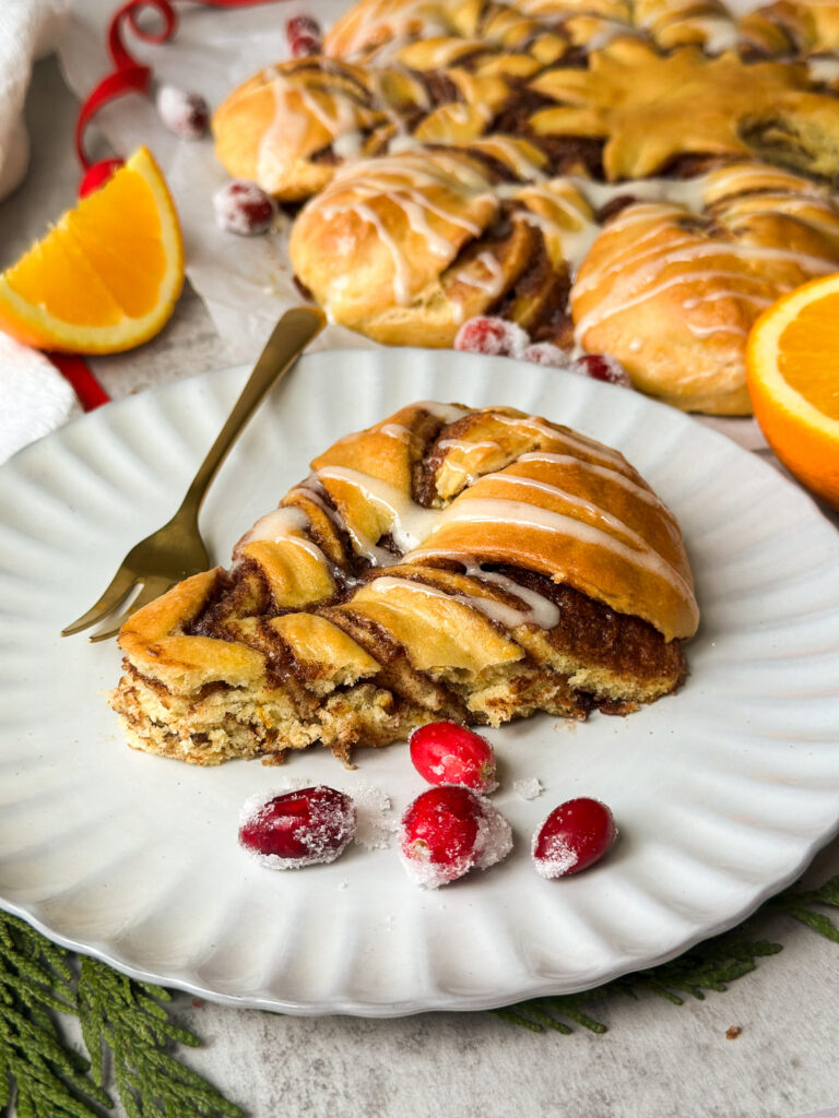 Sourdough Discard Star Bread