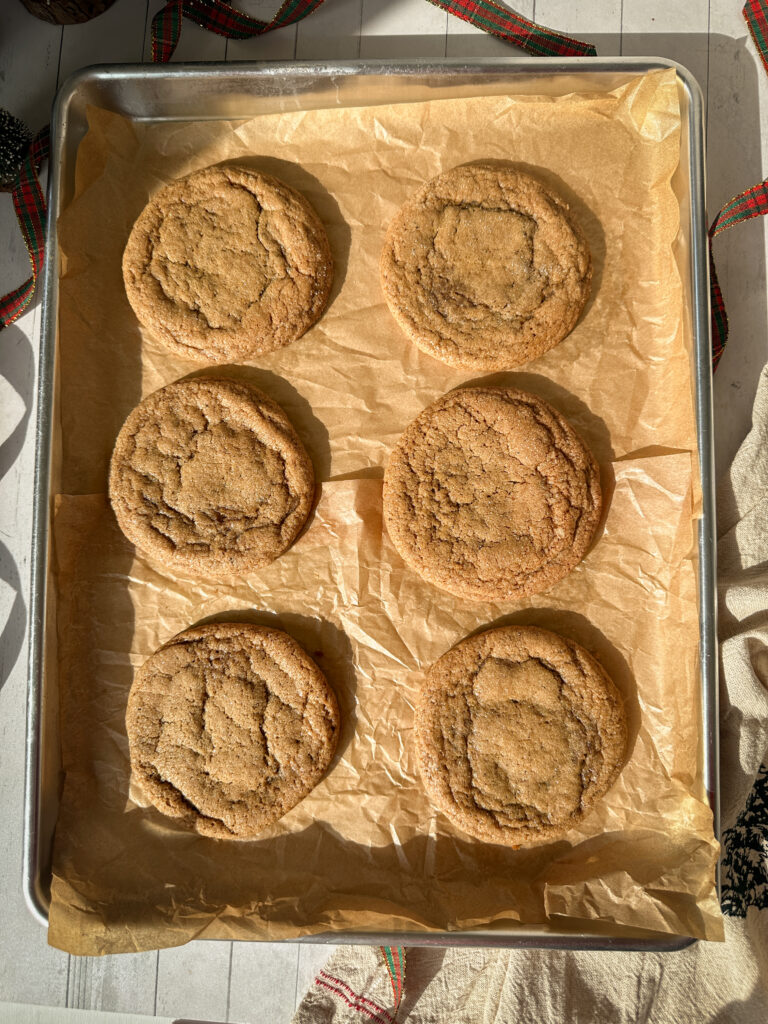 Cookies baked and ready for icing