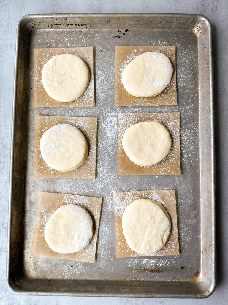 Donuts before proofing