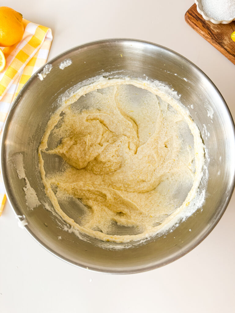 Add the remaining wet ingredients