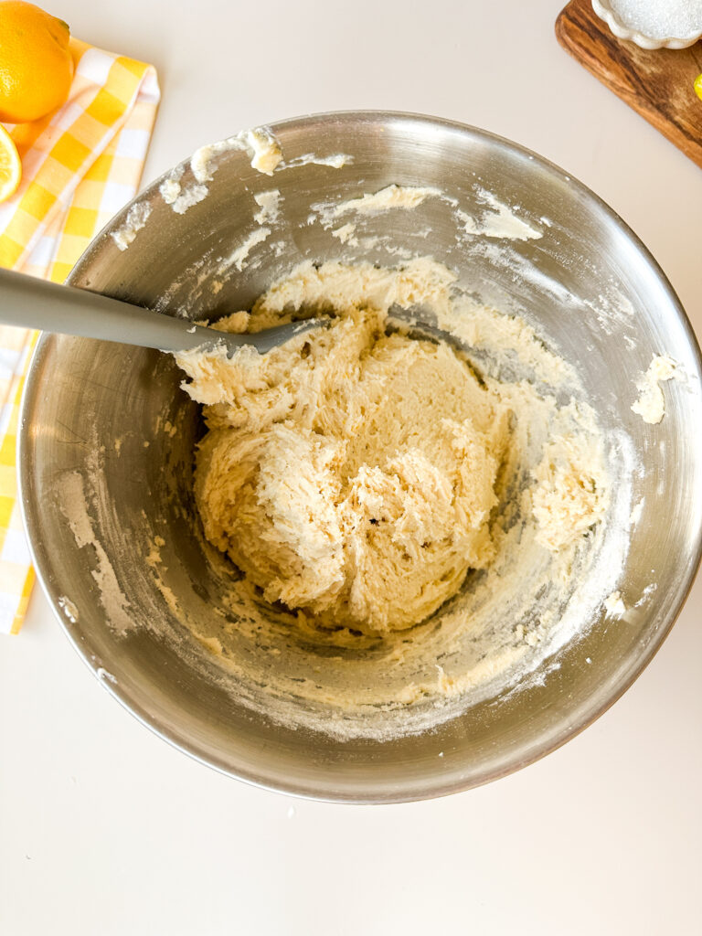 Dough should be soft and thick