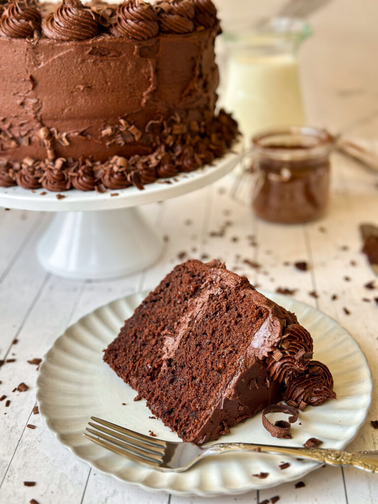 Sourdough Chocolate Cake 