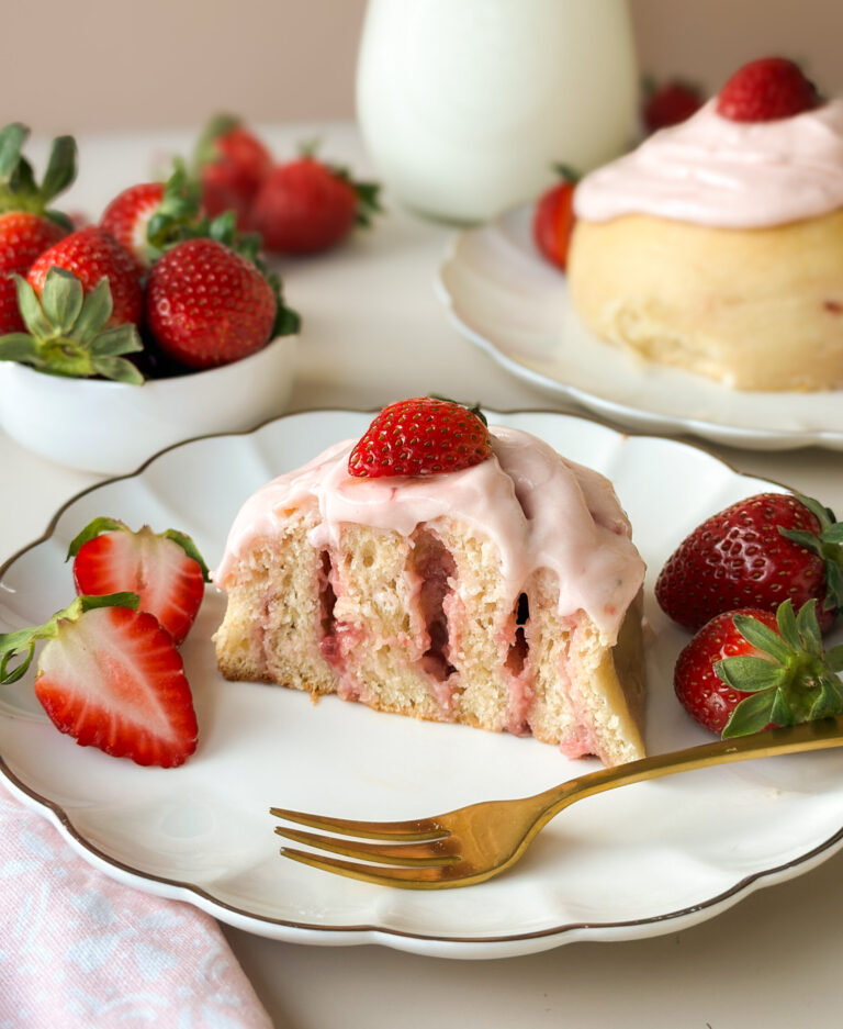 Jumbo Sourdough Strawberry Rolls