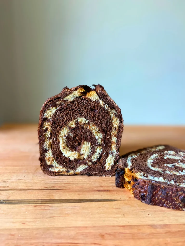 Double Chocolate Cookie Swirl Sourdough 