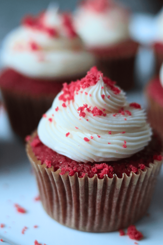 Sourdough Red Velvet Cupcakes