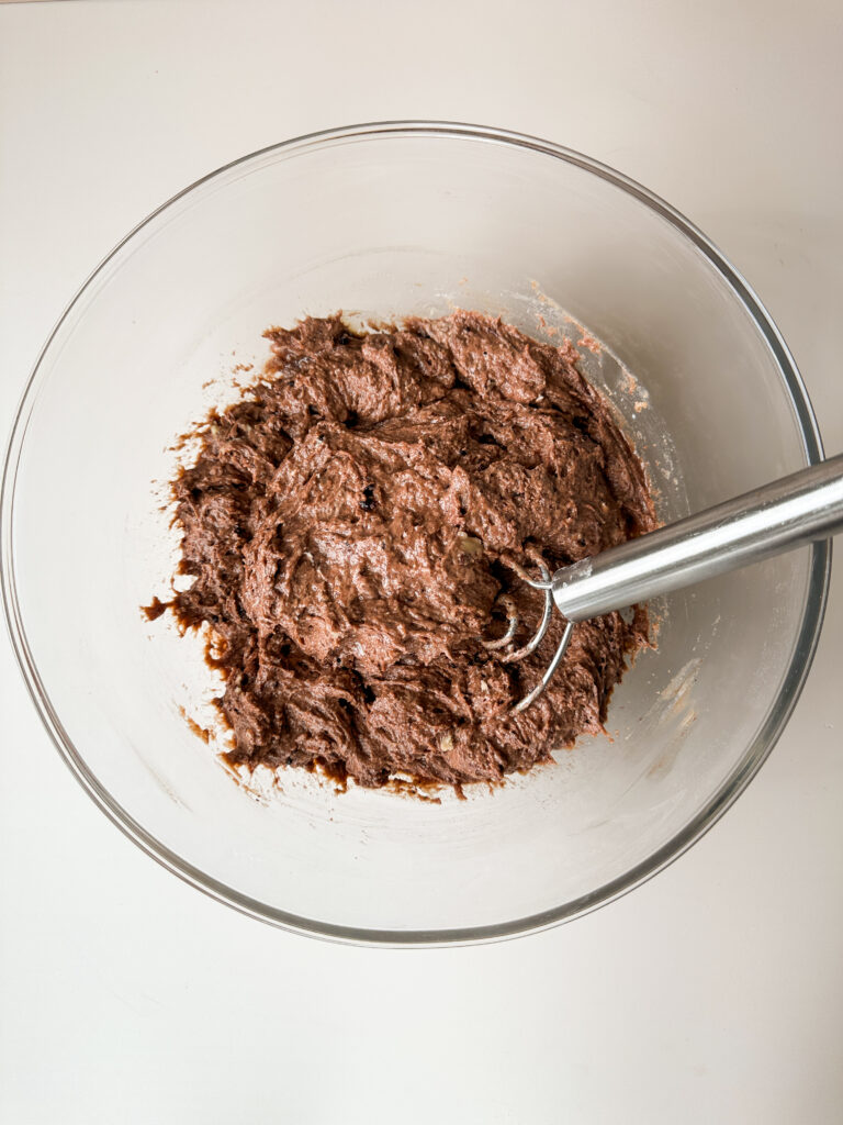 Mix loosely until combined