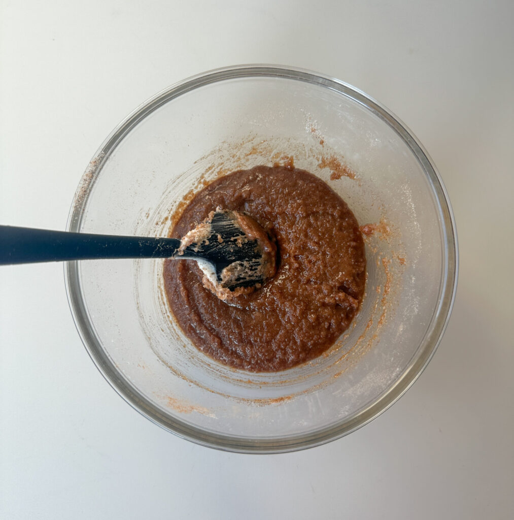 Prepare the cinnamon sugar filling