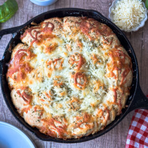 Sourdough Discard Cheesy Garlic Bites