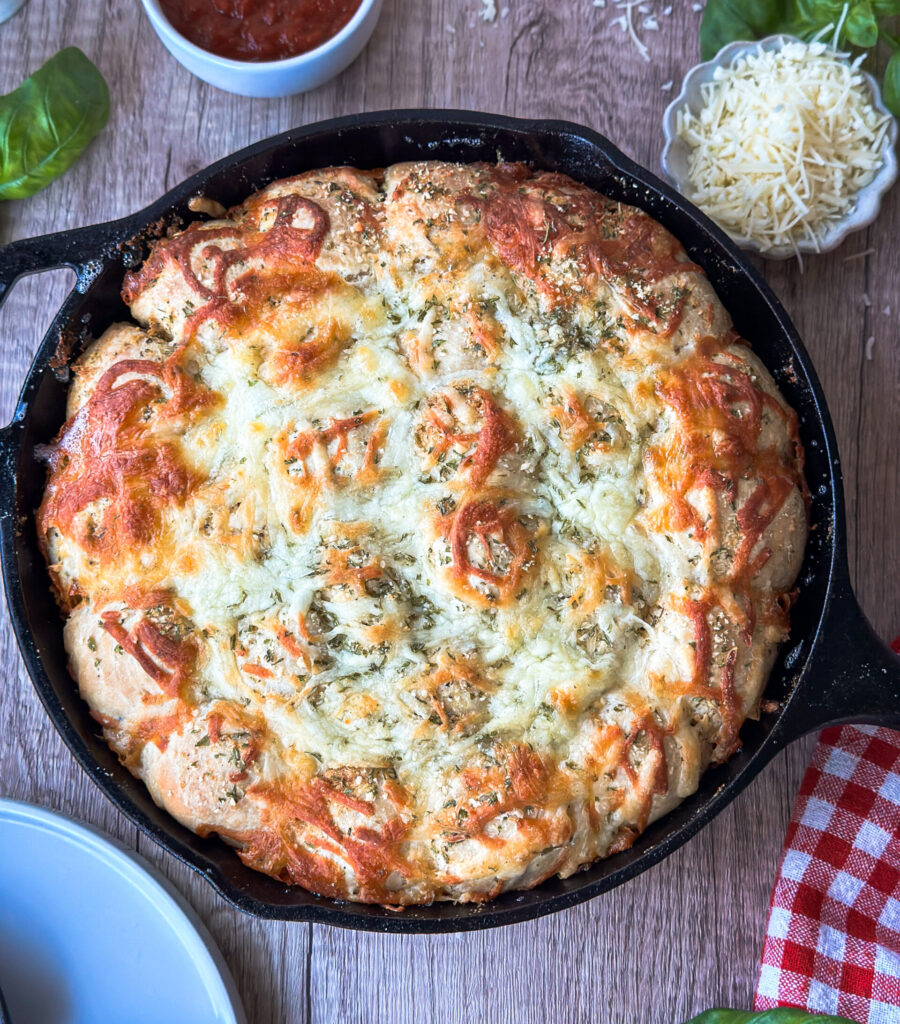 Sourdough Discard Cheesy Garlic Bites