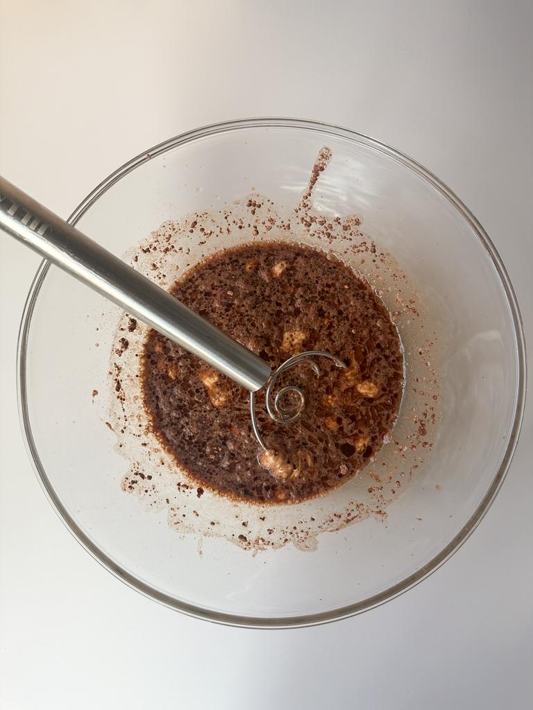 Mix the wet ingredients