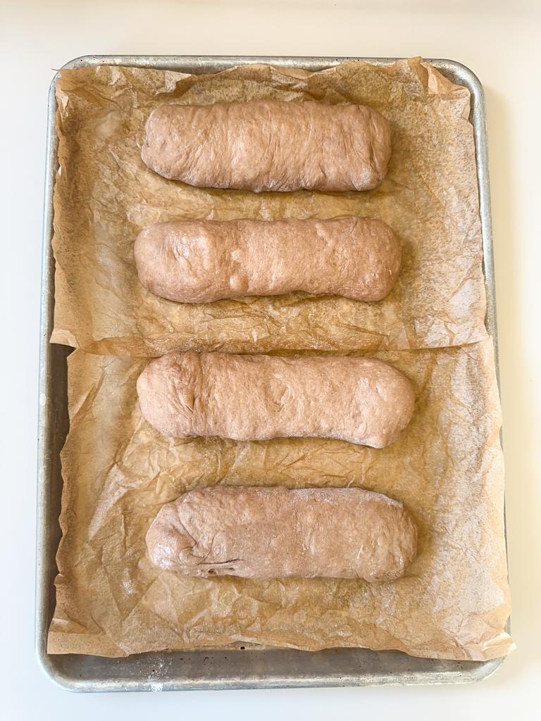 Rolls before proofing