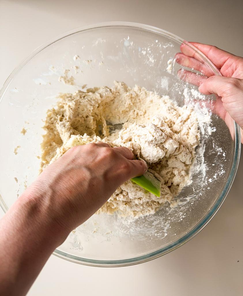 Bring dough together to form a ball