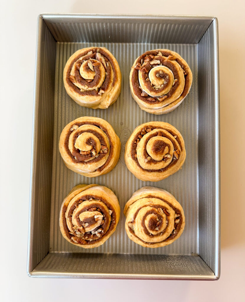 Rolls before final proof