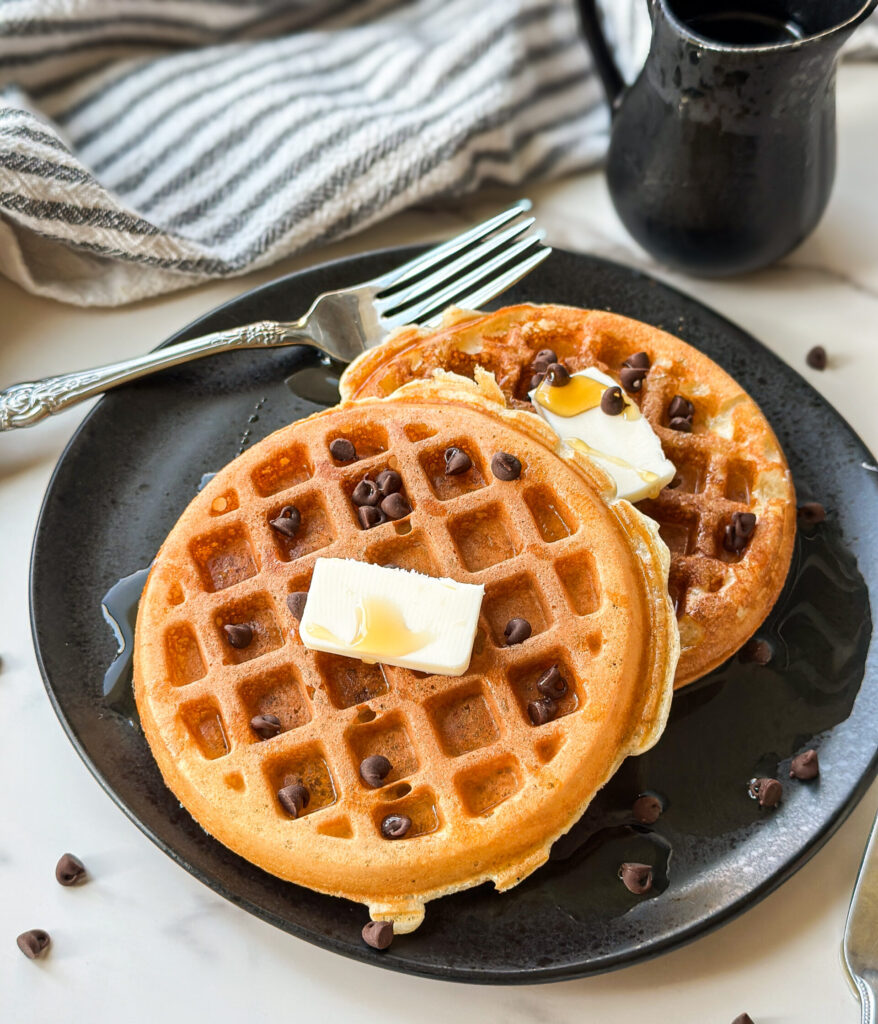 Sourdough Protein Waffles