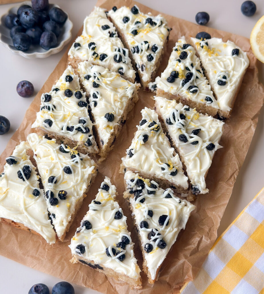 Sourdough Blueberry Lemon Bliss Bars