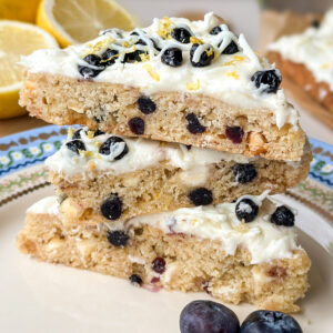 Sourdough Blueberry Lemon Bliss Bars