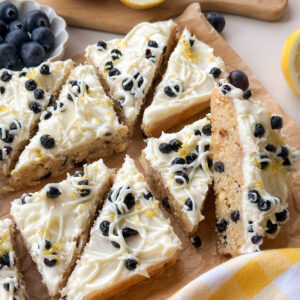 Sourdough Blueberry Lemon Bliss Bars