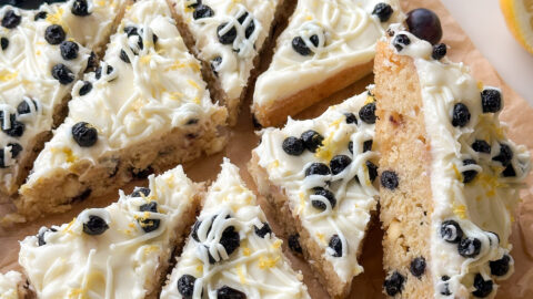 Sourdough Blueberry Lemon Bliss Bars