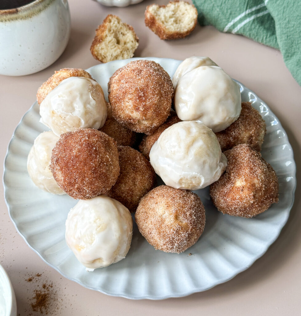 Sourdough Discard Protein Donut Holes