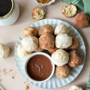Sourdough Discard Protein Donut Holes