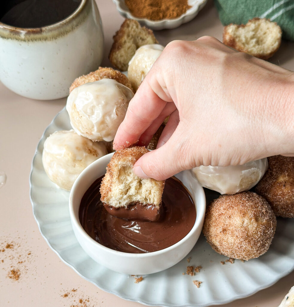 Sourdough Discard Protein Donut Holes