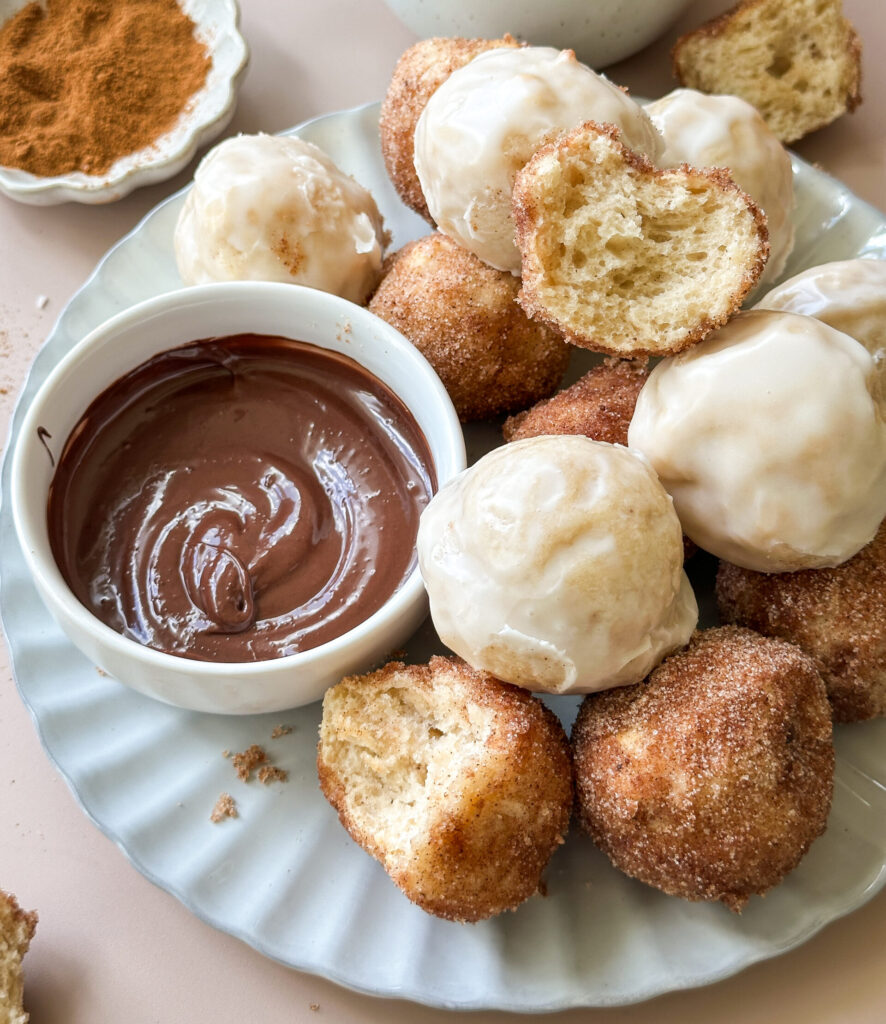 Sourdough Discard Protein Donut Holes
