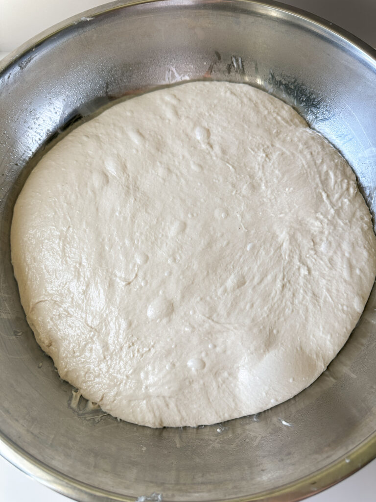 Dough after coil folds