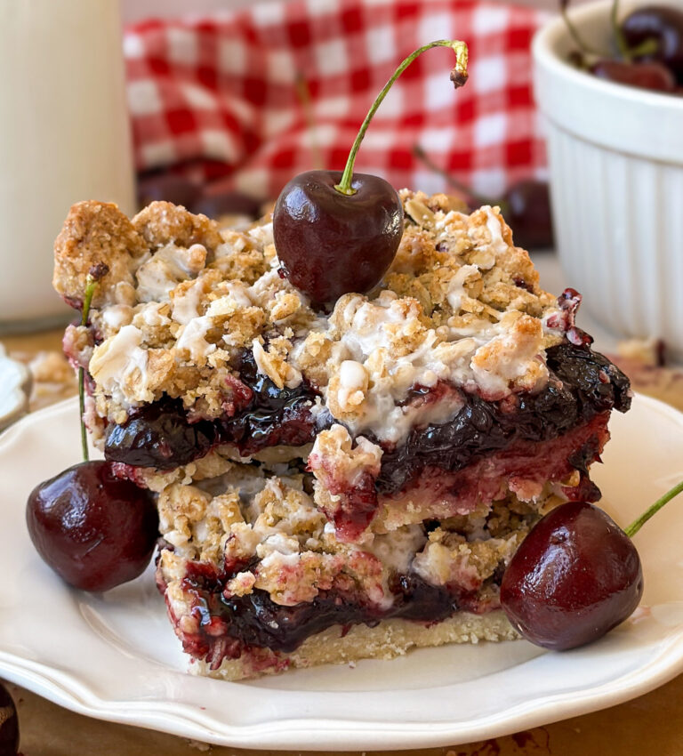 Sourdough Cherry Pie Bars