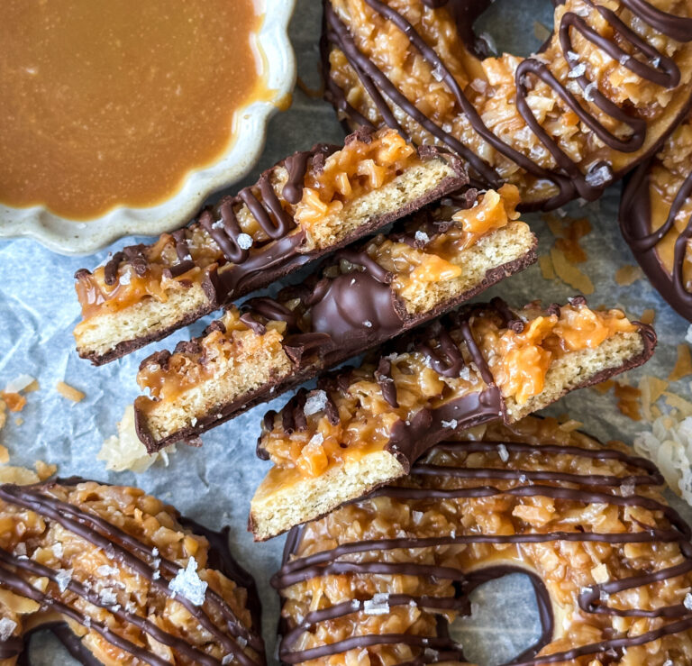 Sourdough Samoa Cookies